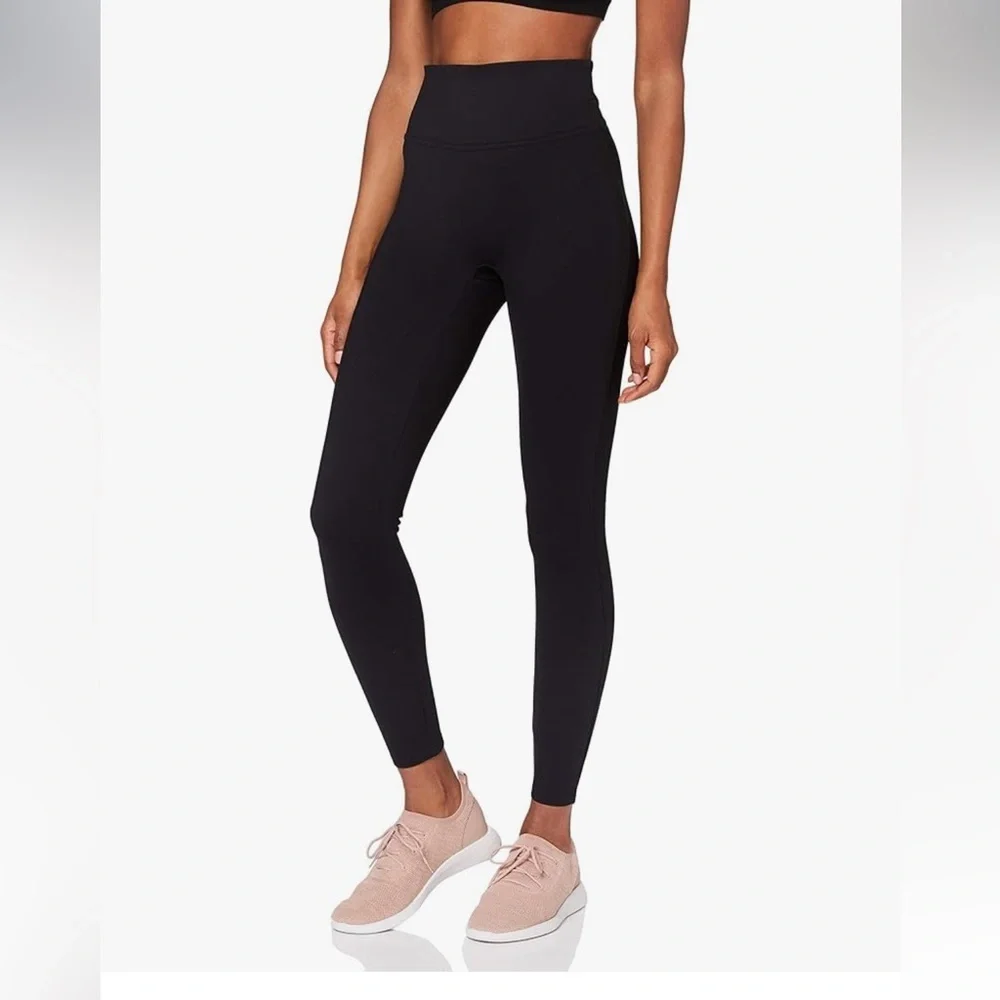 Spanx Black Ponte Ankle Leggings